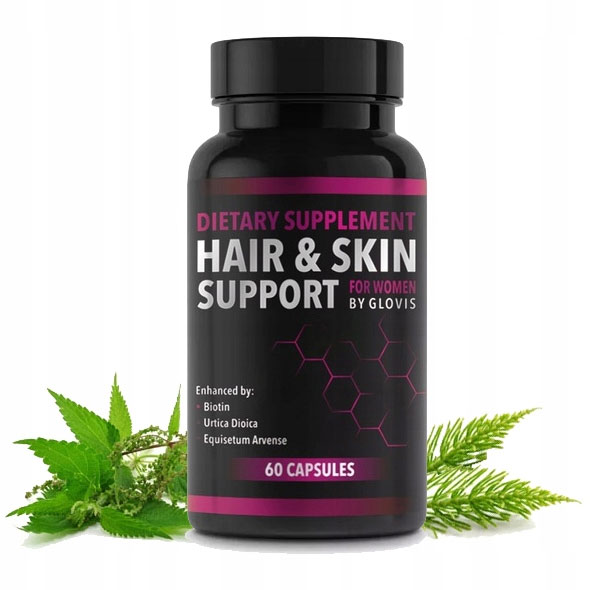 Glovis Hair & Skin Support For Women 60 capsules