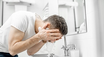 beard cleaning