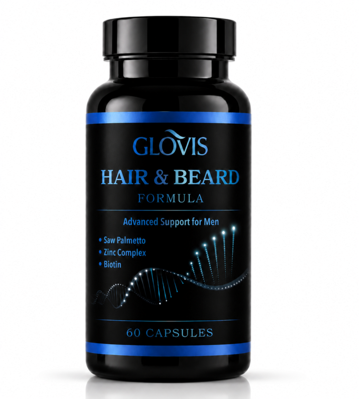 Glovis Hair & Beard Support For Men 60 capsules - foto 1