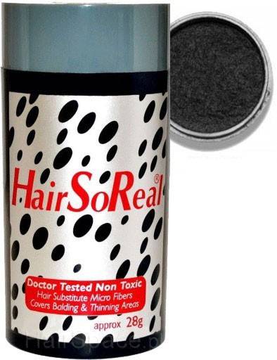 Hair So Real Fibers 28g - black