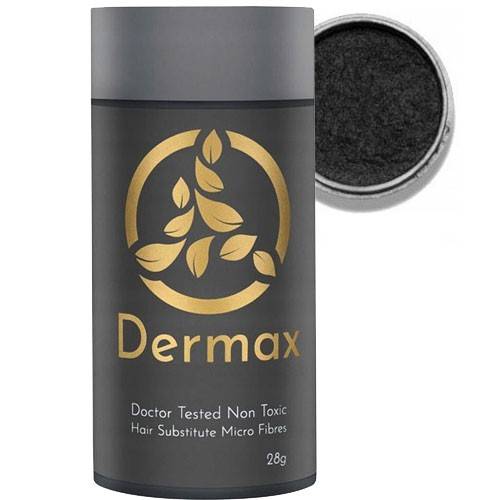 Dermax Hair Fibers 28g Black